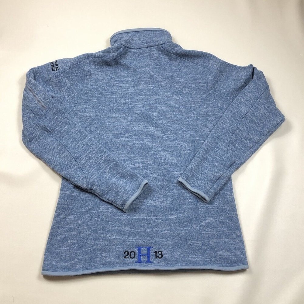Patagonia Womens Better Sweater 1/4 Zip Holderness Field Hockey Fleece Top Large - Picture 8 of 11